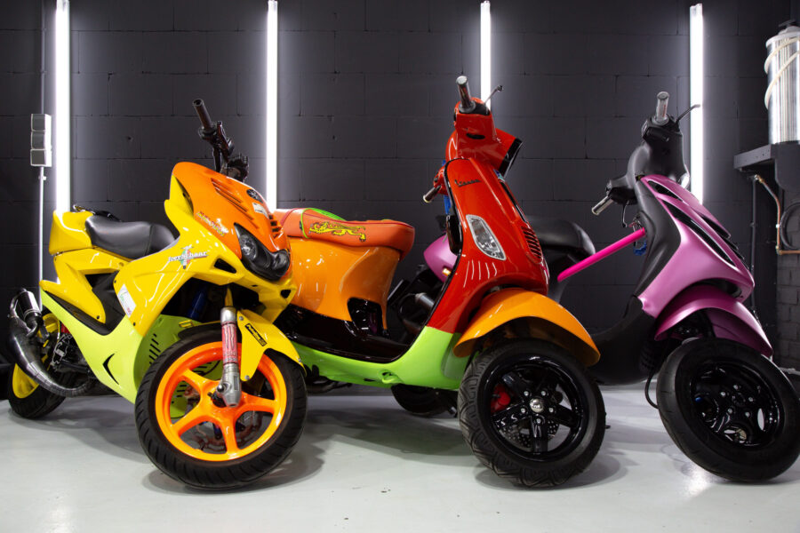 Yamaha-Aerox,Vespa-S50,Piaggio-ZIP-SP2000